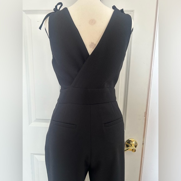 Maje Sleeveless Elegant Black Jumpsuit. - Picture 4 of 14